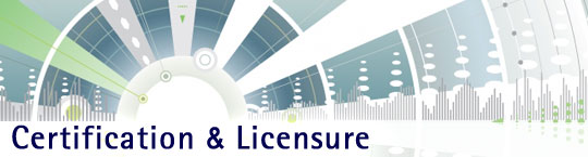 Certification & Licensure
