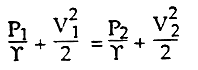 Bernoulli's Equation Without Germs