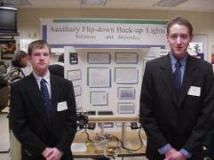 Auxiliary Flip-Down Back-Up Lights