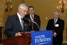 Historian Award - Andrew Wilson with Larry Lee and Terry Shoup