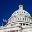 U.S. Capitol Against Blue Sky